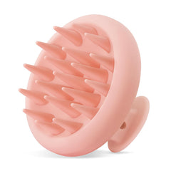 HEETA Scalp Massager Hair Growth, Scalp Scrubber with Soft Bristles, Integrated Silicone Design, Exfoliator for Dandruff Removal & Relaxation, Shampoo Brush Fit Wet Dry Hair Use, Black