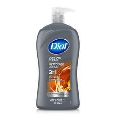 Dial Men 3in1 Body, Hair and Face Wash, Recharge, 32 fl oz