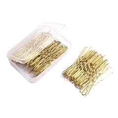 U Shaped Bun Wedding Bridal Black Hair Pins (Black-120Pcs)