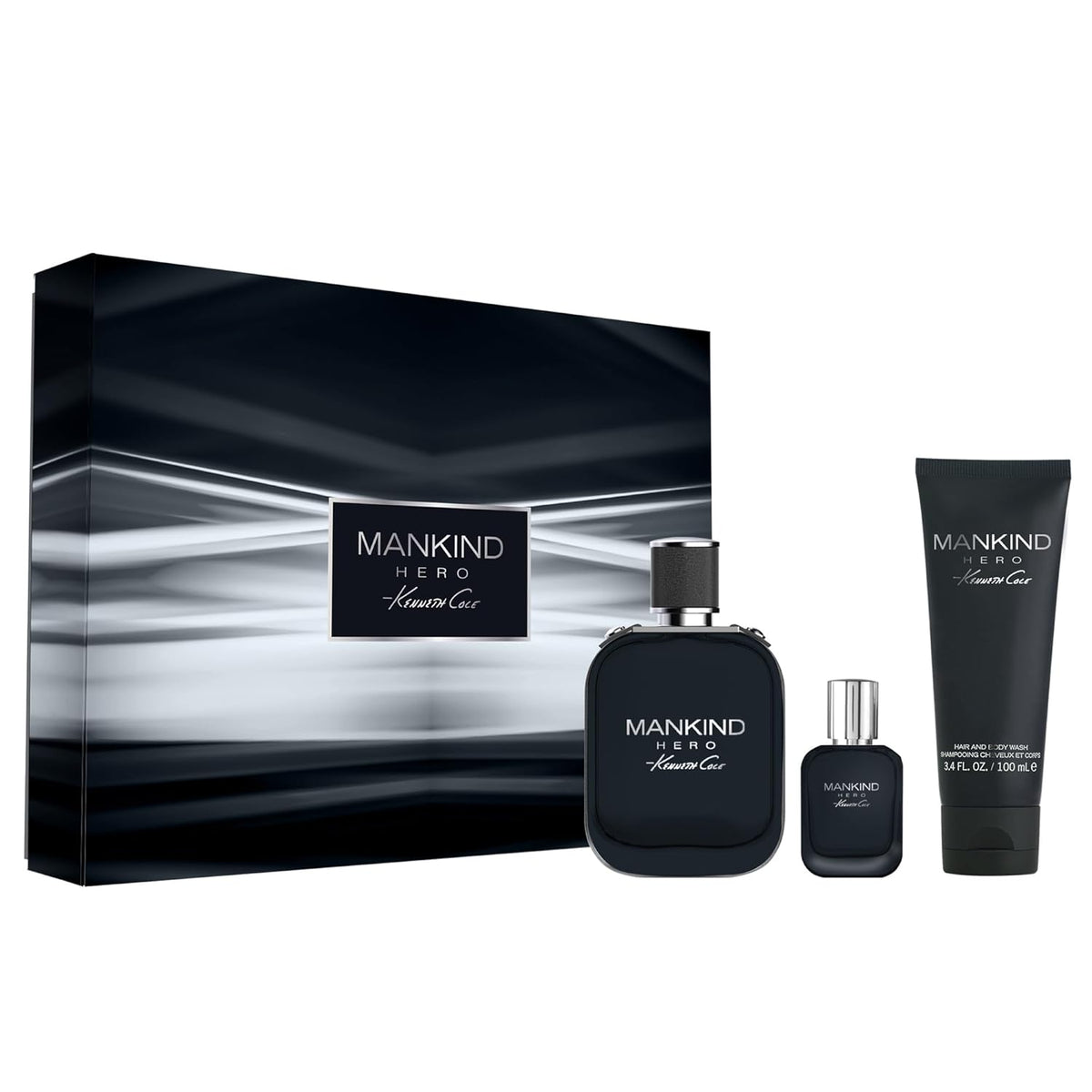 Kenneth Cole Mankind Eau de Toilette Cologne for Men, Notes of Fresh Mountain Air Accord, Clary Sage, & Amber Woods