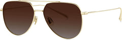 BOLON Ultra Lightweight Full Titanium Classic Aviator Polarized Sunglasses, Exclusive Eyewear Brand of EssilorLuxottica