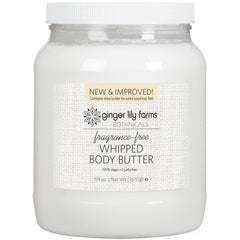 Ginger Lily Farms Botanicals Whipped Body Butter for Dry Skin, Ultra-Hydrating, 100% Vegan & Cruelty-Free, Lavender Chamomile, 59 Ounces