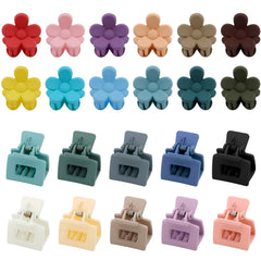 SuPoo 80 Pcs Butterfly and Floral Hair Accessories: Mini Clips, Tiny Colorful Claws for Girls, Babies, Toddlers, Y2K Style