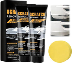 Car Scratch Removal Wax, Upgrade Scratch Remover for Vehicles Deep Scratches, Car Scratch Remover Kit with Sponge for Car Paint Polishing & Repair (1 set)