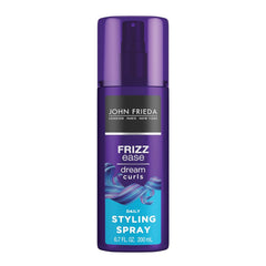 John Frieda Anti Frizz, Frizz Ease Dream Curls Daily Styling Spray for Curly Hair, Magnesium-enriched Formula, 6.7 Oz