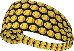 Absorbent Sport Turban Bands for Running Cycling, Stretch Head Wraps