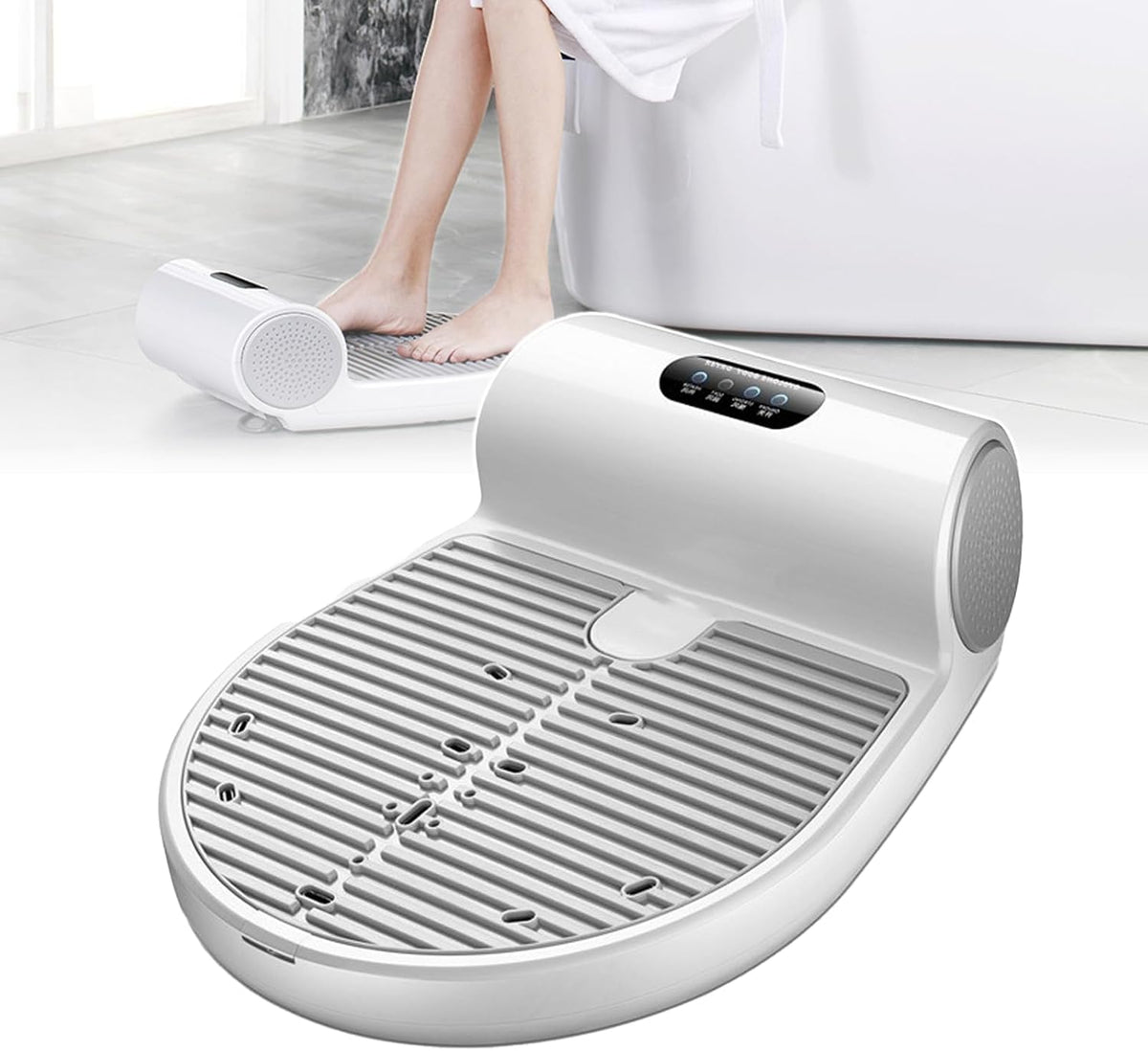 Body Dryer 1350w Full Body Dryer for Shower, Body Hair Dryer, Negative Ions Body Heater Blow Dryer,Natural Warm Air Wind Body Dry for Bathroom/Hotel