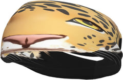 Cartoon Tiger Sports Sweatband, Unisex Headbands for Men and Women,Stretchy, Breathable, and Moisture-Wicking