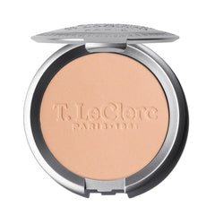 T.LeClerc Rice Compact Powder – Anti-Aging Pressed Powder with Brown Rice Ferment – Long-Lasting Natural Matte Finish – Moisturizing | Non-Comedogenic Face Powder (SABLE, 9G)