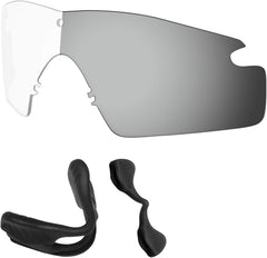 Si M Frame 3.0 Lenses & Nose Pieces Replacement for Oakley Sunglass OO9146 Polarized