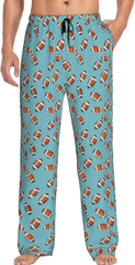Men'S Comfy Pajama Pants Stretch Sleepwear Lounge Pants With Pockets & Drawstring