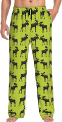 Men's Pajama Pants Pjs Bottoms With Pockets Sleep Lounge Pants For Men