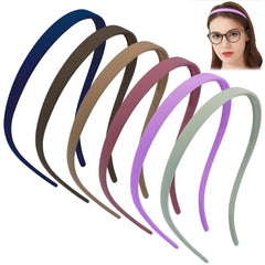 TOBATOBA No Pressure Headbands - Square Sunglasses Headbands for Women & Girls, Non Slip 6Pcs