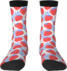 Casual Crew Socks for Women Lightweight, Mens Dress Socks Unisex Breathable