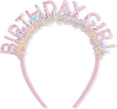 CAVETEE Birthday Crown for Women and Girl, Happy Birthday Decorations Birthday Girl Tiara for Women Birthday Gift