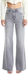 BlueMoment High Rise Wide Leg Stretchy Jeans for Woman Trendy BBL Baggy Jeans Butts Lifting Cute Moms Curvy Jean
