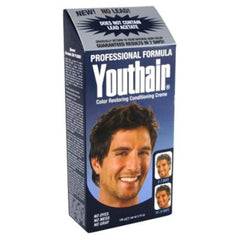 Youthair Crème – Hair Color Restoring Conditioning Formula for Gray Hair Coverage, Made in USA, 3.75 oz