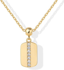 PAVOI 14K Gold Plated Dainty Necklace with Charms - Adjustable Chain Gold Charm Necklace for Women - Small Removable Pendants - Cute Cowboy Boots, Italian Cornicello, Flower, Dragonfly Jewelry Gifts