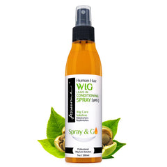 Awesome Human Hair Wig Leave in Conditioner Spray, pH5, Promotes Silkiness and Shine, Portable & Travel size 2.3 fl oz