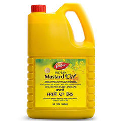 Dabur Kachi Ghani Mustard Oil - Oil for Skin and Hair Care, Cold-pressed Oil Body Massage, Therapeutic-Grade Mustard Oil, Natural Oil from Mustard Seeds, Unrefined Mustard Oil (500 ml)