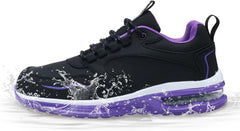 Waterproof Shoes for Women Wide Width Non Slip Sneakers for Work Chefs Food Service Water Resistant Walking Shoe Lightweight Slip Resistant Fashion Footwear for Nurse