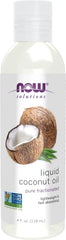 NOW Foods Solutions, Liquid Coconut Oil, Light and Nourishing, Promotes Healthy-Looking Skin and Hair, 16-Ounce