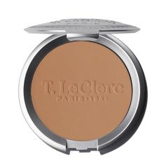 T.LeClerc Rice Compact Powder – Anti-Aging Pressed Powder with Brown Rice Ferment – Long-Lasting Natural Matte Finish – Moisturizing | Non-Comedogenic Face Powder (SABLE, 9G)