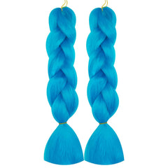 Herina Red Braiding Hair Fake Braids In Hair Extensions One pack Red Hair Extensions High Temperature Jumbo Braiding Hair For Women(1pc/pack)