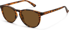 Classic Round Polarized Sunglasses for Women Retro Shades Trendy Vintage Sun Glasses FZN825