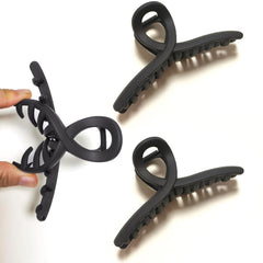 5 Inch Extra Large Claw Clips, 13 cm No Slip Matte Jumbo XL Hair Clips for Thick Long Curly Hair, Big Hair Claw Clips, 2 Pack