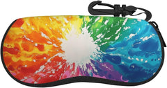 Glasses Case Sunglasses Eyeglass Soft Case Zipper Light Neoprene Pouch