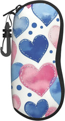 Glasses Case Sunglasses Eyeglass Soft Case Zipper Light Neoprene Pouch