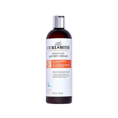 CURLSMITH Weightless Air Cream - Air Dry Curl Cream, Hydrating and Detangling, Best Leave-In for Dry Curly Hair, For All Curl Types, Vegan & Cruelty Free