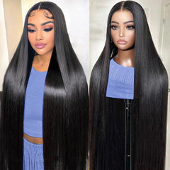 13x6 Hd Lace Front Wigs Human Hair 220 Density Straight Lace Front Wigs Human Hair 28inch Frontal Wigs Human Hair for Black Women