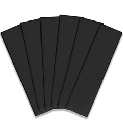 IVARYSS Workout Headbands for Women Non Slip, Premium Stretchy Soft Fabric Head Bands for Women's Hair, Wear for Yoga, Running, Sport, 6 Pack, Black White Grey