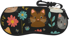 Glasses Case Sunglasses Eyeglass Soft Case Zipper Light Neoprene Pouch