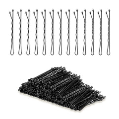 200Count bobby pins,Hair Styling Pins,Invisible Wave shape hair accessories,2.2 Inch bobby pins for women
