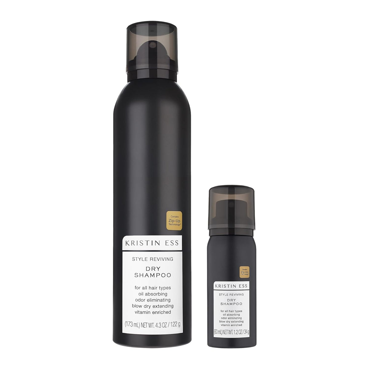 Kristin Ess Dry Shampoo Spray for Oily Hair - Absorbs Oil, Adds Volume with Minimal Residue, Style Extender + Fragrance Refresher - Sulfate-Free, Vegan + Color Safe - Fresh Pear Fragrance