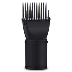 Segbeauty Blow Dryer Comb Attachment, Black Brush Attachments for Hair Dryer Concentrator Nozzle 1.69-1.76in and 2.12in, Pro Hairdressing Styling Salon Tool to Straighten Detangle Curly Natural Hair