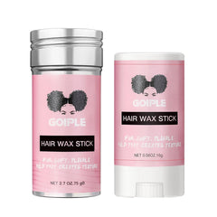 Wax Stick for Hair, Pomade Long-Lasting Wax, Smoothing & Slick Stick for Wigs, Styling Waxes for Fly Away & Edge Frizz Hair (2.7 oz)