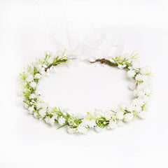 Artificial Green Leaf Crown Eucalyptus Flower Wreath Women Girls Bohemian Headpiece Floral Headband Photo Prop