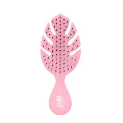 Wet Brush Go Green Mini Detangler, Green - Detangling Travel Hair Brush - Ultra-Soft IntelliFlex Bristles Glide Through Tangles & Gently Loosens Knots While Minimizing Pain, Split Ends & Breakage