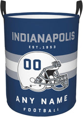 Custom San Francisco Laundry Hamper - Personalized Football Style Laundry Basket - Customized Name And Number - Dirty Clothes Hamper Waterproof Large Capacity Hamper for Bedroom Bathroom Living Room