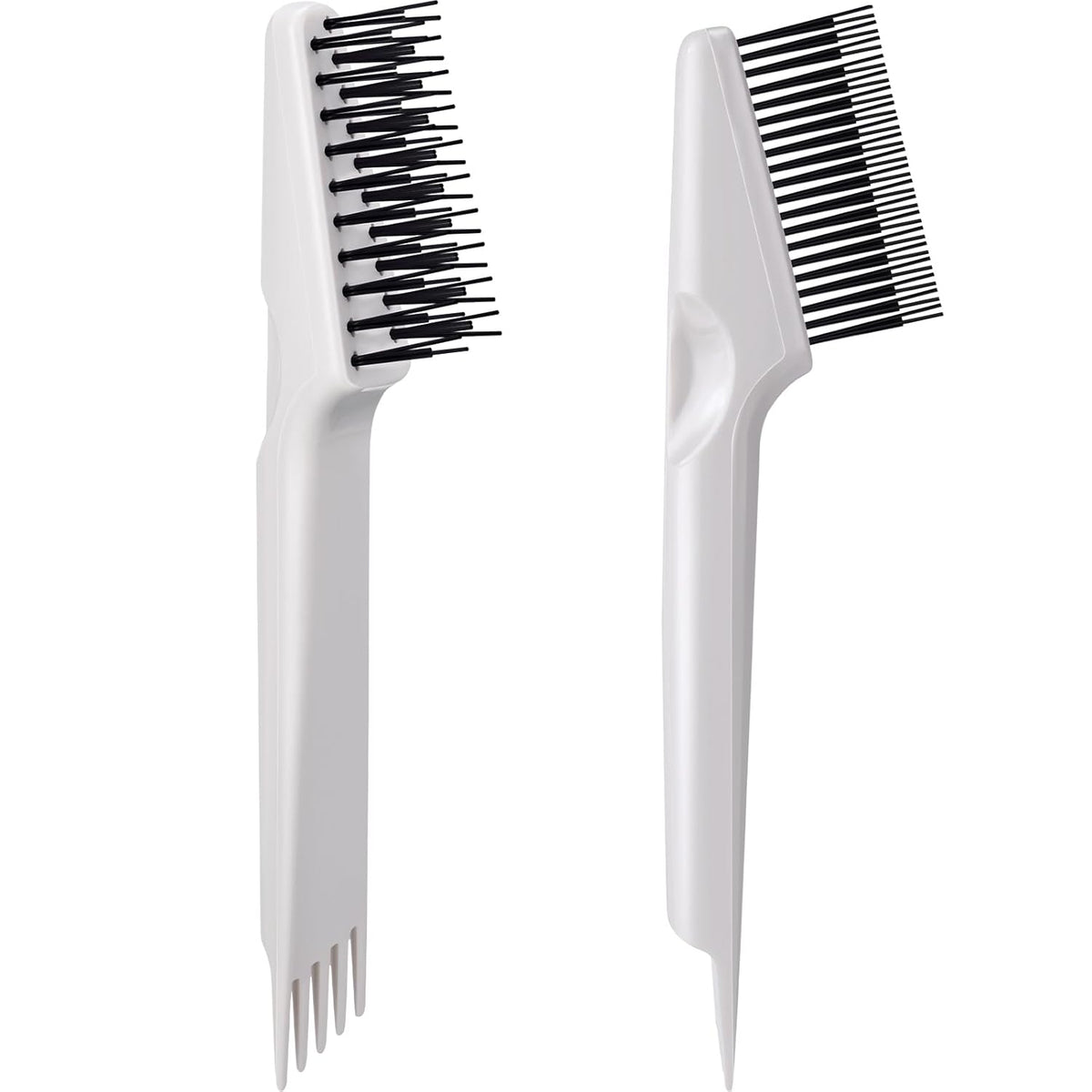 Yaomiao 2 Pcs Hair Brush Cleaner Tool 2 in 1 for Pick Cleaning & Detangling Combs Nylon Brushes, Mini Brush Cleaning Tool for Women and Men, Beauty and Hair Care Home Salon Travel Essentials