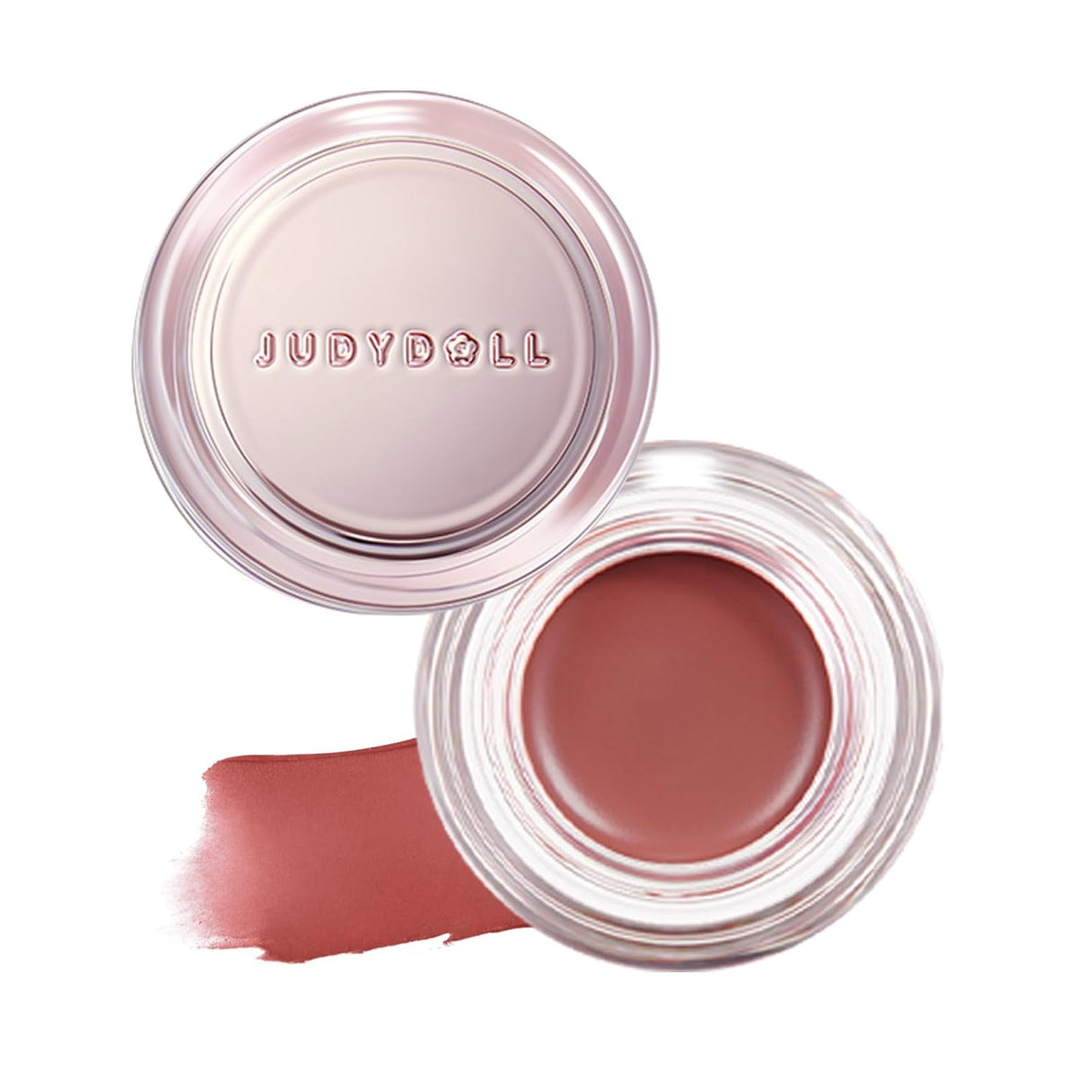 JUDYDOLL YOYO STACKABLE Multi-Use Balm - 4 in 1 Cream Blush + Eyeshadow + Bronzer + Lippie, Non-Greasy & Non-Cracking, 53% Nourishing Essence with Squalane & Hyaluronic Acid, Lightweight Travel Makeup