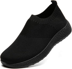 Bernal Womens Walking Tennis Shoes Casual Non Slip Gym Workout Shoes Breathable Mesh Working Sneakers