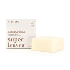 ATTITUDE Moisture Rich Conditioner Bar, Natural Origin, for Ultra Dry and Damaged Hair, Shea & Cocoa Butter, Clean ingredients, Vegan, Coconut & Wild Berries, 3 Oz