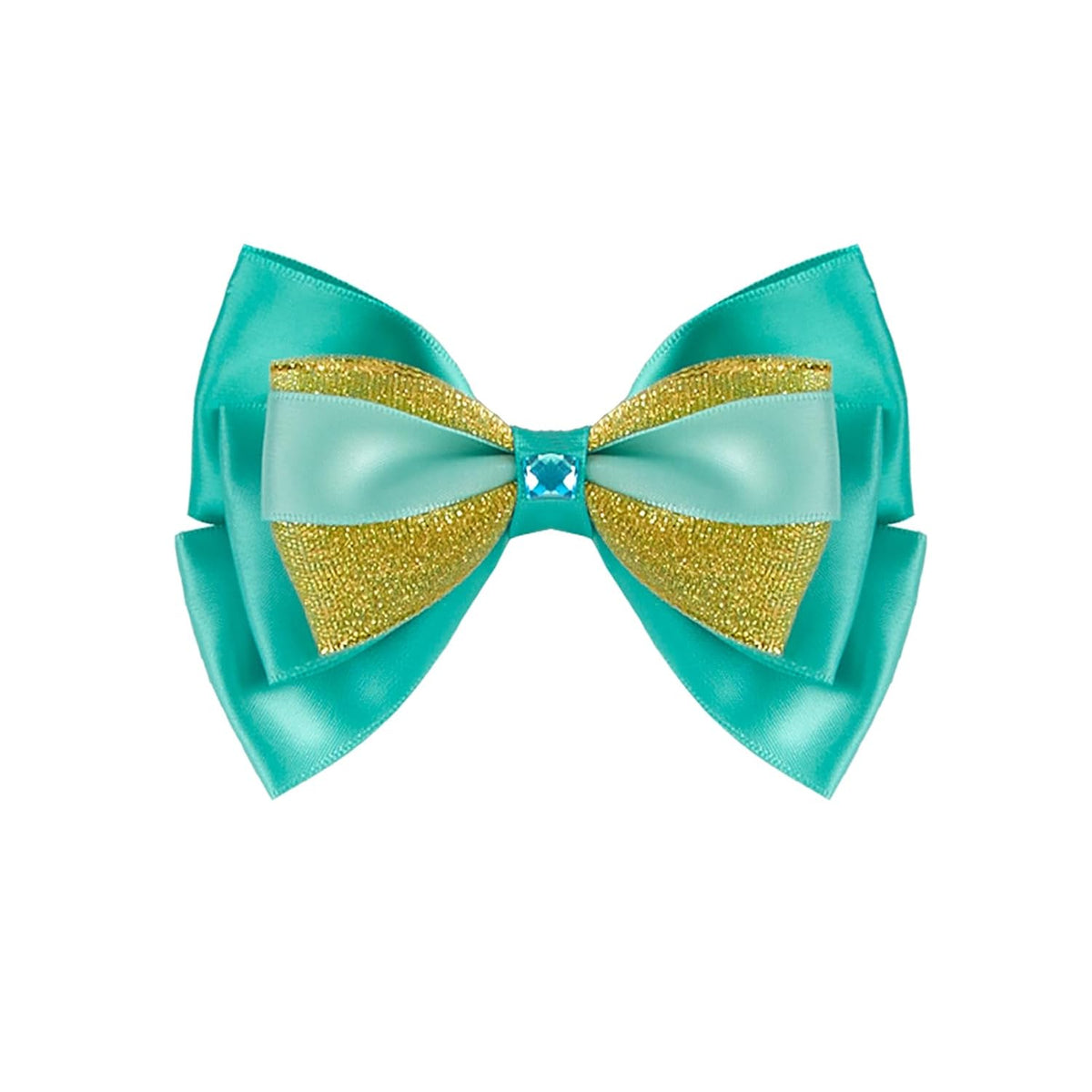 Princess Hair Bow Clips for Girls Women 5 Inch Fairy Hair Accessories Red
