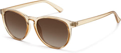 Classic Round Polarized Sunglasses for Women Retro Shades Trendy Vintage Sun Glasses FZN825