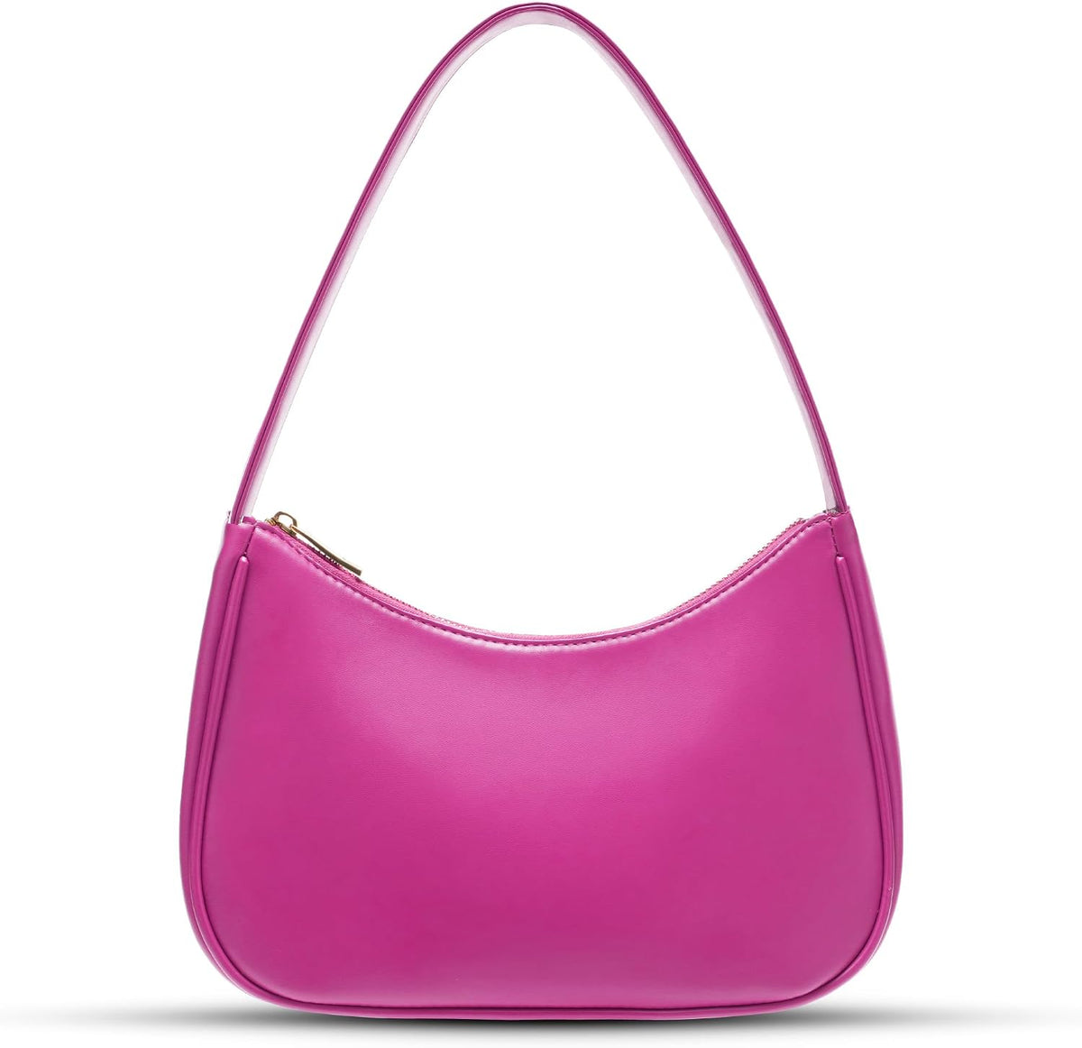 Women's Shoulder Bags, Small Hobo Tote Elegant Clutch Purse with Zipper Closure